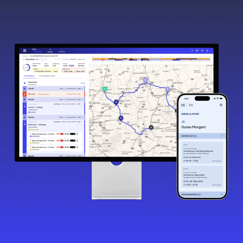 Beer Tracking Traces - Beverage Delivery Tracking & Optimizer tools