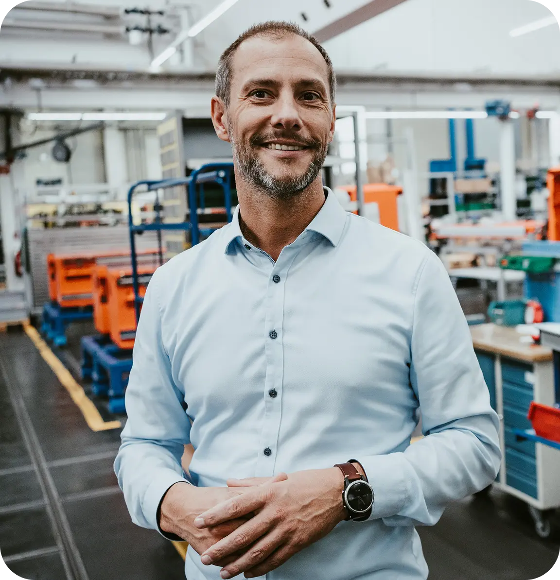 success story The average processing time for each transport order used to be 5 minutes. Today, one employee can process significantly more transport orders in the same amount of time.