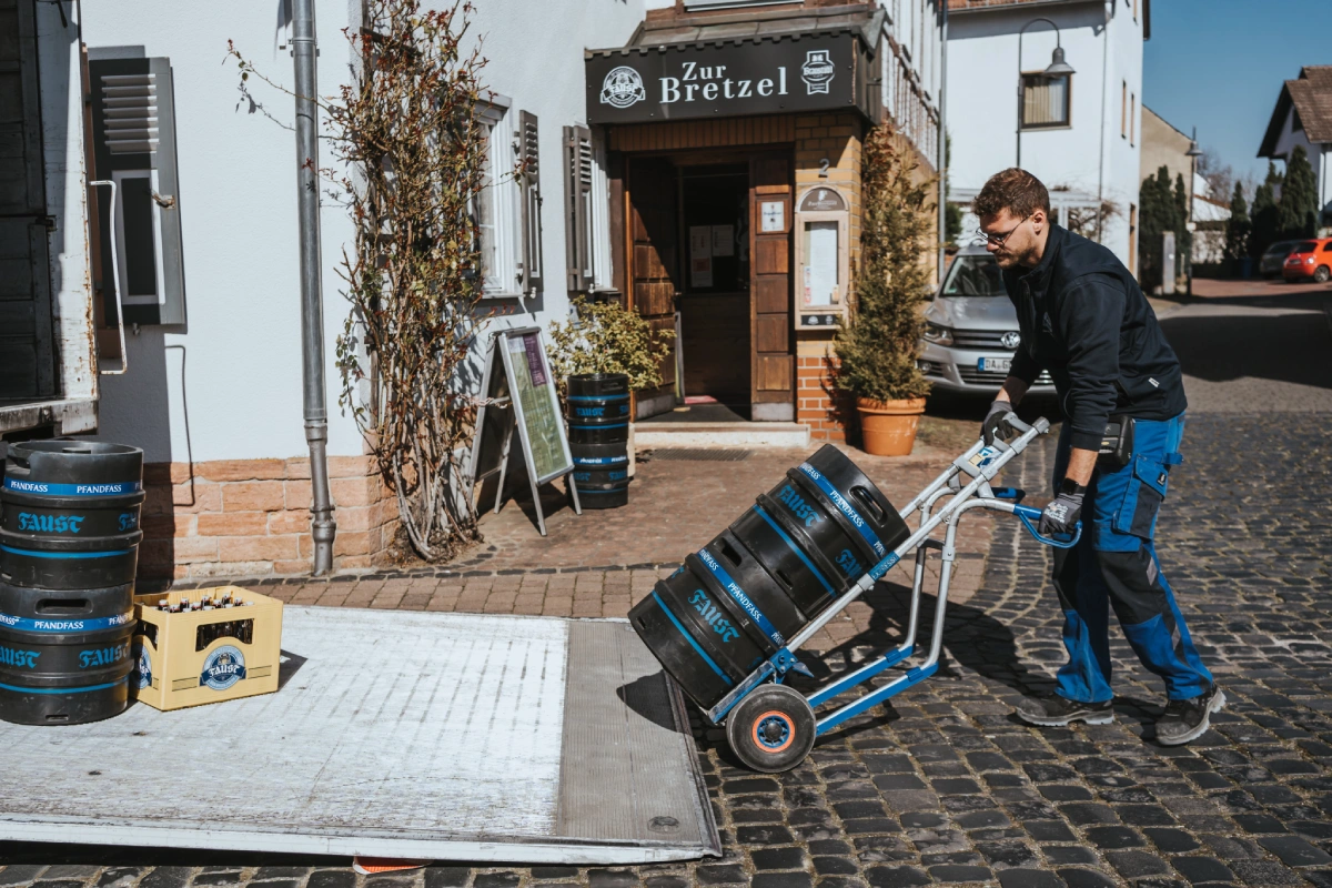 Die Nr. 1 in der Getränkelogistik