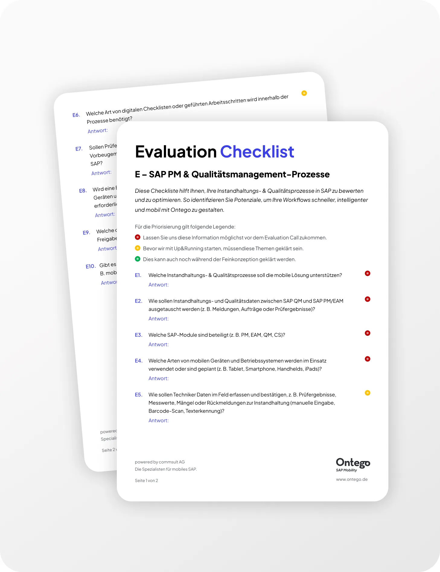 Checklist Sheet image