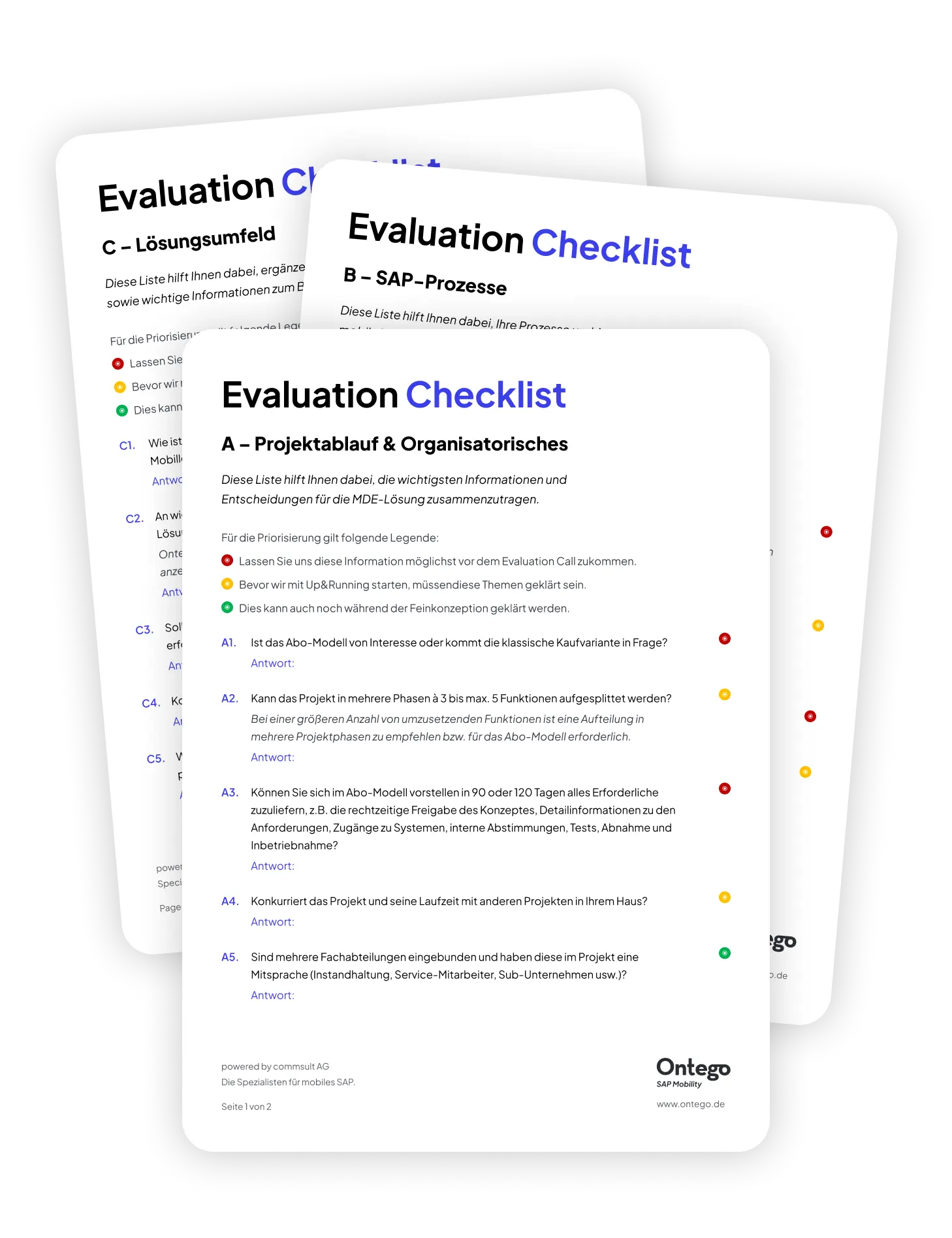 Checklist Sheet image